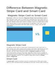 difference between smart card and magnetic stripe card|magnetic stripe card credit card.